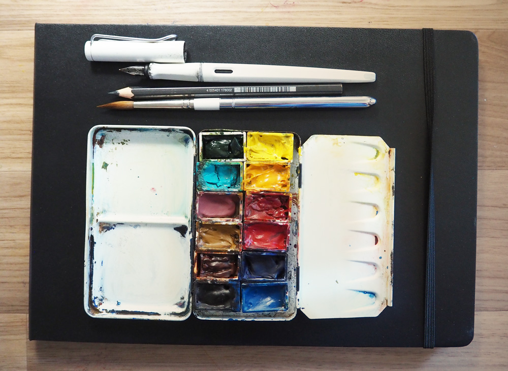 SketchingNow-Watercolour-kit
